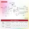 CNCTOPBAOS 1800W 1.8KW 220V AC Servo Motor with Driver Controller Kit, 23-Bit Optical Encoder, 3000-4000rpm 5.4-16.2N.m 110mm Flange 19mm Shaft, Support Jog/Position/Speed/Torque Control RS485 MODBUS view 4
