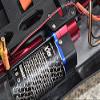 GPM for LOSI 1/10 LASERNUT Tenacity U4 LOS03028 Aluminum Motor Mount Plate with Heat Sink FINS - 10PC Set (Orange) view 3