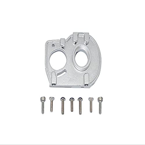 GPM for LOSI 1/10 LASERNUT Tenacity U4 LOS03028 Aluminum Motor Mount Plate with Heat Sink FINS - 10PC Set (Silver)