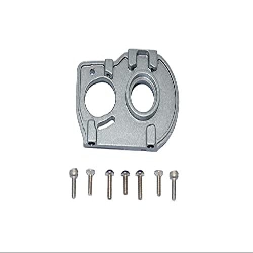 GPM for LOSI 1/10 LASERNUT Tenacity U4 LOS03028 Aluminum Motor Mount Plate with Heat Sink FINS - 10PC Set (Gray)