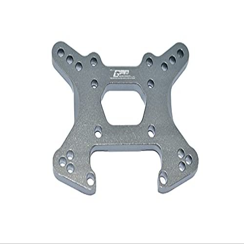 GPM for LOSI 1/10 LASERNUT Tenacity U4 LOS03028 Aluminum Front Shock Tower -1PC Set (Gray)
