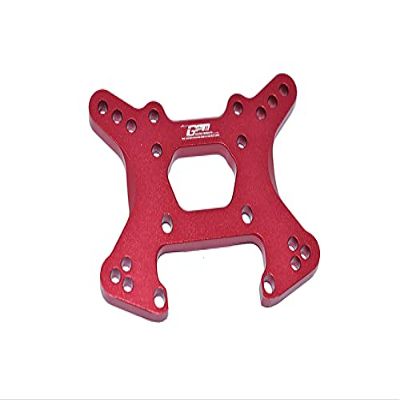 GPM for LOSI 1/10 LASERNUT Tenacity U4 LOS03028 Aluminum Front Shock Tower -1PC Set (red)