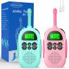 HPROMOT Walkie Talkies for Kids Rechargeable 2 Pack Walkie Talkies, Long Range 22 Channels 2 Way Radio Kids Birthday Toy Gift for 3-12 Year Old Boys Girls Outdoor Adventures Camping Hiking view 1