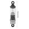 Alu RC Damper Set, 73mm, Improved Oil Filled Shock Absorber Damper with M16100A Auto Parts for 16889 1/16 RC Car, Color view 4
