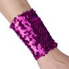 Loloda Shiny Reversible Sequin Bracelets Party Supplies Favors Slap Bracelet For Women Girls Rose One Size view 2