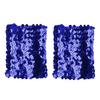 Loloda Shiny Reversible Sequin Bracelets Party Supplies Favors Slap Bracelet For Women Girls Blue One Size view 3