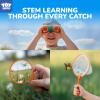 TOY Life Bug Catcher for Kids Outdoor Toys with Butterfly Net, Bug Habitat with Magnified Viewer, Bug Toys Tweezers & Magnifying Glass, Inset Catcher for Kids Outdoor Activities Explorer Kit view 3