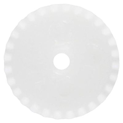Aicosineg Plastic Gears White Reduction Gear Spindle Plastic Shaft for Aircraft Car Model DIY Kit 28 Teeth Model C282A 50Pcs