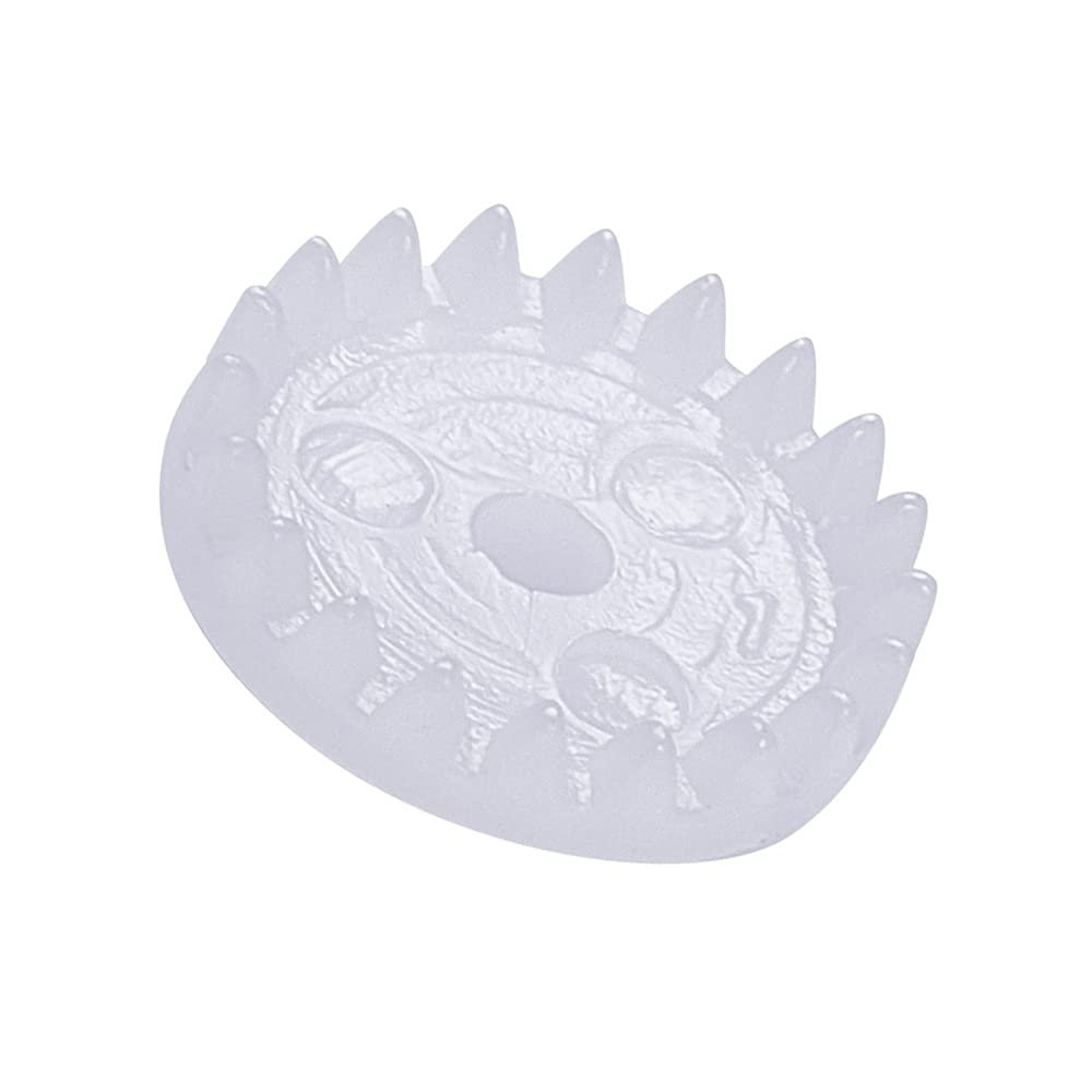 Aicosineg Plastic Gears White Reduction Gear Spindle Plastic Shaft for Aircraft Car Model DIY Kit 20 Teeth Model C202A 50Pcs