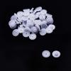 Aicosineg Plastic Gears White Reduction Gear Spindle Plastic Shaft for Aircraft Car Model DIY Kit 20 Teeth Model C202A 50Pcs view 3