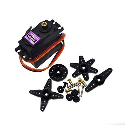 MG996R 180 Digital Servo High Speed Metal Gear Big Torque Set for Robot RC Helicopter Airplane Boat Remote Control