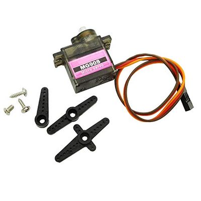 MG990S Digital Servo High Speed Metal Gear Big Torque Set for Robot RC Helicopter Airplane Boat Remote Control, Pack of 5