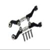 6pc Set Upgrades Aluminum+Stainless Steel Adjustable Front Steering Tie Rod LOSI 1/18 2WD Mini-T 2.0 LOS01015 RC Cars by GPM (Black) view 1