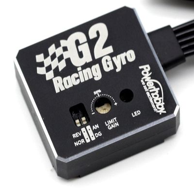 PowerHobby G2 High Stability Racing Drift Tuned R/C Gyro w/Aluminum Case PHBPHG2