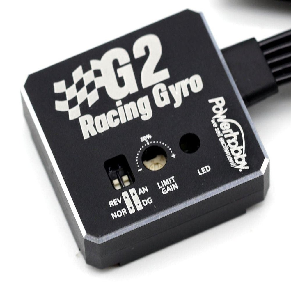 PowerHobby G2 High Stability Racing Drift Tuned R/C Gyro w/Aluminum Case PHBPHG2