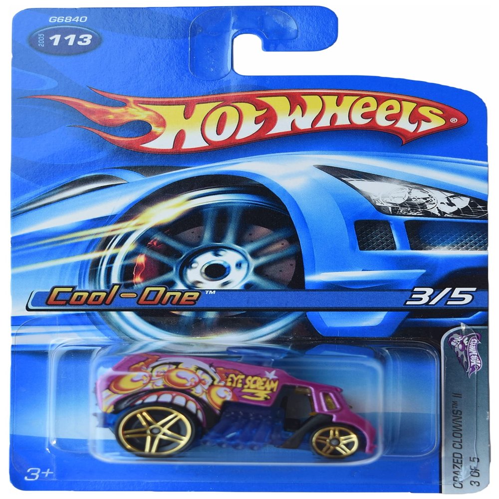 Hot Wheels Cool-One, [Pink] Crazed Clowns II 3/5#113