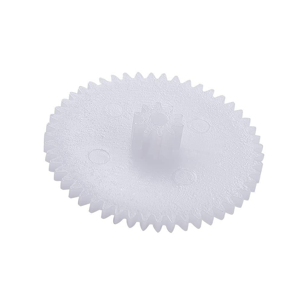 Aicosineg Plastic Gears Reduction Gear Worm Gear Spindle for Aircraft Model DIY Kit and RC Car Robot White 44 Teeth Model 442A 20Pcs