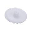 Aicosineg Plastic Gears Reduction Gear Worm Gear Spindle for Aircraft Model DIY Kit and RC Car Robot White 44 Teeth Model 442A 20Pcs view 1