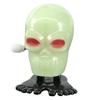 Wind Up Hopping Jumping Glow In The Dark Skull Halloween Party Favor 2 Pack view 3