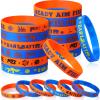 36 pcs Dart Battle Party Favor Dart Gun Themed Birthday Party Silicone Rubber Bracelet Wristbands Wars Gun Birthday Party Favor view 1