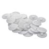 Aicosineg Plastic Gears White Reduction Gear Worm Gear Spindle for Aircraft Car Model DIY Kit 50 Teeth Model 50102A 30Pcs view 3