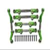 18pc Set Upgrades Aluminum+Stainless Steel Adjustable Tie Rods LOSI 1/18 2WD Mini-T 2.0 LOS0101 RC Cars by GPM (Green) view 1