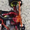 GPM for LOSI 1/18 2WD Mini-T 2.0 LOS01015 Aluminum Motor Mount Plate with Heat Sink FINS - 1PC Set (Orange) view 3