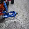 GPM Upgrades Aluminum Front C-Hubs for 1/18 Mini-T 2.0 Stadium Truck (LOS01015) Rc Cars (Blue) view 3