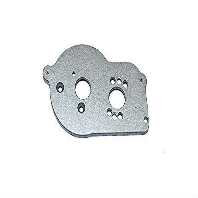 GPM for LOSI 1/18 2WD Mini-T 2.0 LOS01015 Aluminum Motor Mount Plate with Heat Sink FINS - 1PC Set (Gray)