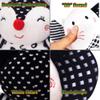 D-KINGCHY Baby Toys 0-12 Months, Black and White Newborn Toys, Soft Plush Rattle Stuffed Animal Toy with Teether and Sound, Developmental Hand Grip Toys (Fox) view 4