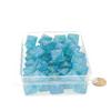 Teal Borealis Dice Luminary with Gold Numbers D8 Aprox 16mm (5/8in) Pack of 50 Wondertrail view 1
