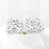 White Trap Dice with Black Traps 28mm (1.1 inch) D12 Set of 20 Wondertrail view 1