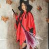 Toddmomy 1Pc Halloween Witch Broom Plastic Broom Props Witch Broomstick Kids Broom Props for Halloween Costume Party Supplies view 2