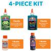 Elmers Glue Slime Kit Dinosaur Night Makes Color Changing and Glow in the Dark Slime Includes Liquid Glue and Activator 4 Count view 2
