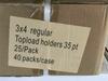 Unbranded Regular 1000 Count 3X4 Top Loaders New Sealed Case 40/25 Ct Packages view 1
