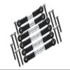 GPM for ARRMA 1/10 Granite 4X4 MEGA Moster Truck Aluminum Adjustable TIE RODS -18PC Set (Silver) view 1