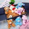 12 Pieces Christmas Mini Bear Bulk 3.15 Inch Soft Plush Stuffed Animal Toy Xmas Tree Cute Ornaments Plush Bear Keychain Gift for Birthday Present Box Wedding Party Favors Award Decor(Christmas Style) view 4