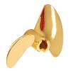 Alomejor RC Boat Propeller 35mm 2 Blades RC Boat Propeller Upgrade Accessory for FT016 FT007 FT012 FT009 FT011 FT010 FT016(Yellow) view 1