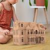 Birds Wood Shack Manorhouse Mansion  3D Puzzle Doll House with Robust Quality & Sturdy Construction  Easy to Assemble Educational Doll House Puzzle view 3