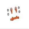 GPM for LOSI 1/18 2WD Mini-T 2.0 LOS01015 Aluminum Steering Assembly -7PC Set (Orange) view 1