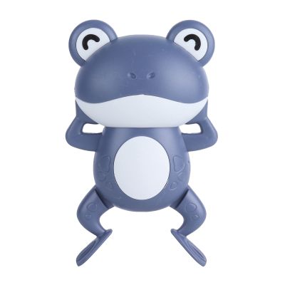 Frogs Baby Bath Toys, Cute Floating WindUp Bathtub Toys Clockwork Swimming Shower Game for Children(Blue)