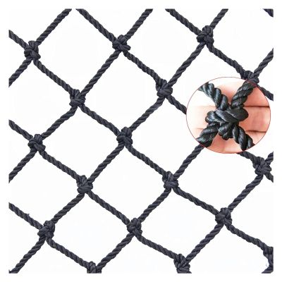 AWSAD Nylon Protection Net Safety Indoor Outdoor Climbing Net for Kids Treehouse Protection Net Home Balcony Railing Stairs Fence Playground Children Color : 8cm mesh, Size : 35m(1016ft)