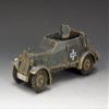 King & Country Toy Soldiers WW2 German Army WS246 Adler KFZ. 13 Armored Car 1:30 Scale Mixed Media view 1