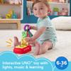 Fisher-Price Baby & Toddler Toy Laugh & Learn Counting and Colors UNO with Educational Music & Lights for Infants Ages 6+ Months view 2