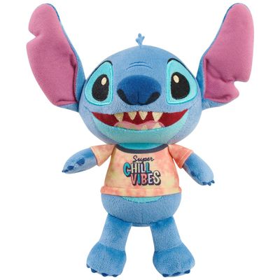 Disney Street Beach Small Plush Stitch, 9-Inch Stuffed Animal, Kids Toys for Ages 2 Up, Amazon Exclusive by Just Play