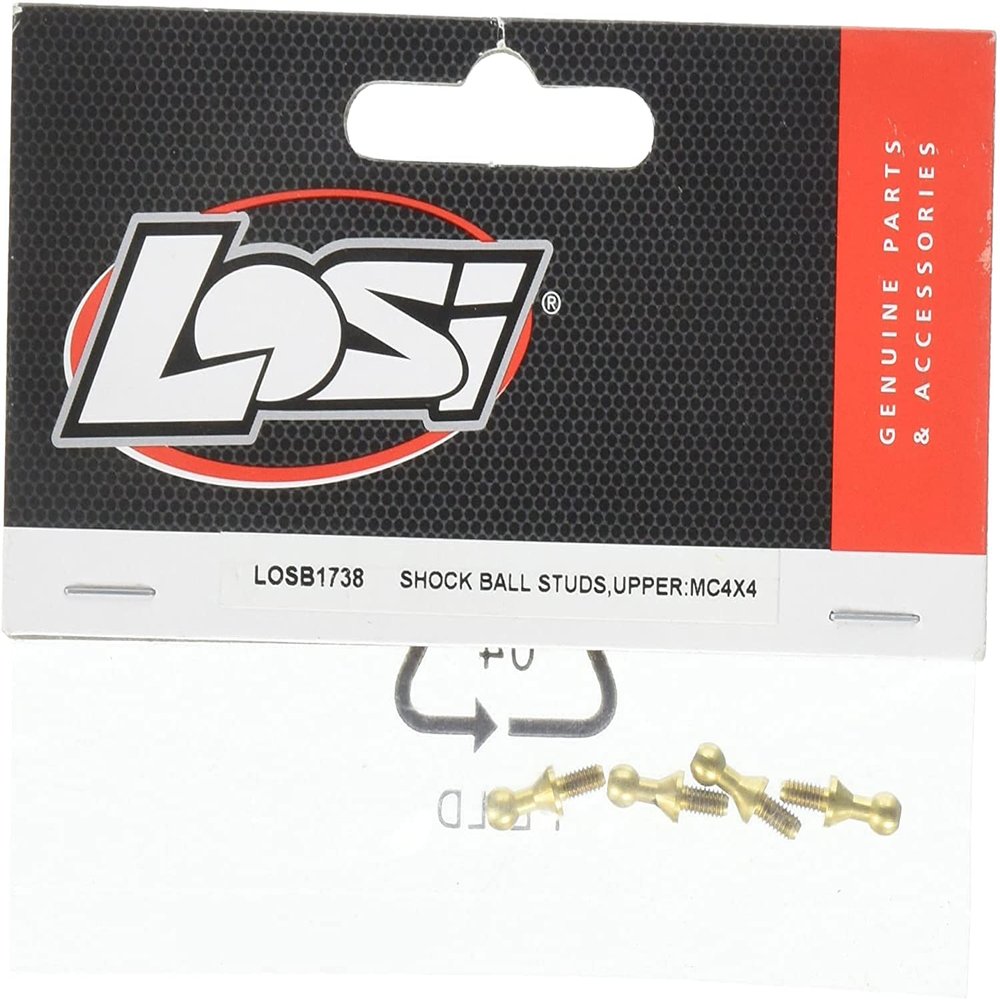 LOSI Shock Ball Studs, Upper: MC4X4