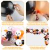 100Pcs Halloween Balloon Arch Garland Kit,Pink Black Orange Halloween Balloons Arch with BOO Foil Balloons,Skull Balloons,Bats Wall Stickers for Halloween Theme Party,Halloween Day Party Decorations view 4