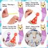 25 Pcs Llama Birthday Banner Garland Funny Decorations Include 1 Pcs Garland and 24 Alpaca Face Cake Cupcake Topper Llama Birthday Decorations Portrait Bunting Cactus Hilarious Bday Party Supplies view 3
