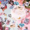 25 Pcs Llama Birthday Banner Garland Funny Decorations Include 1 Pcs Garland and 24 Alpaca Face Cake Cupcake Topper Llama Birthday Decorations Portrait Bunting Cactus Hilarious Bday Party Supplies view 4