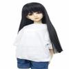 XiDonDon 30CM/45CM/60CM Doll Clothes 1/3 1/4 1/6 Doll Accessories BJD SD DIY Fashion Doll Short Sleeve Male T-Shirt Toy (1/6,White) view 2